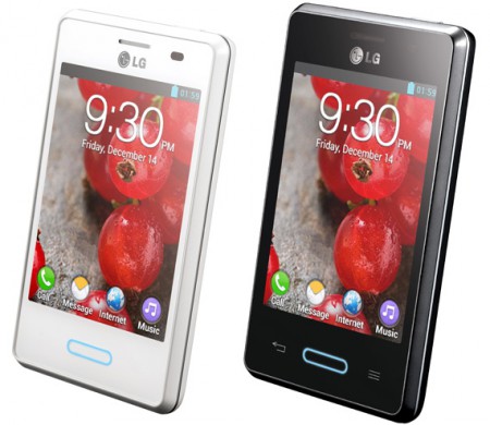 LG L3 II WHITE.BLK
